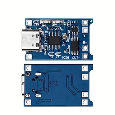 perforator satilir: USB modul Type-C girişli litium-ion (Li-ion) batareya doldurma modulu — 1