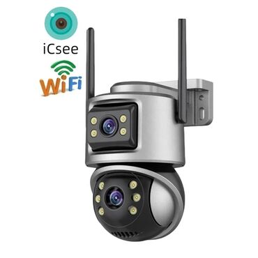 Videomüşahidə: Kamera iCsee 2 lens ( camera ) Sizə yeni cöl şəraiti üçün 2 lensli ip