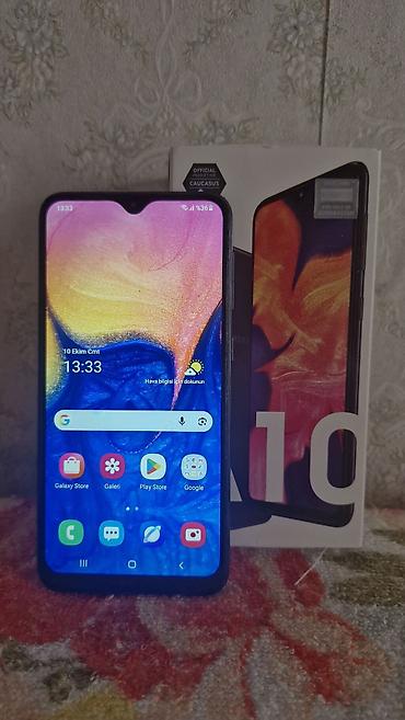 galaxy s8 tablet: Samsung Galaxy A10, 32 GB, rəng - Göy, İki sim kartlı — 1
