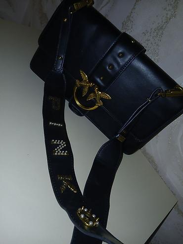 louis vuitton imagination: Qara çiyin çantası – dekorativ qızılı detallar və geniş qayışla - — 1