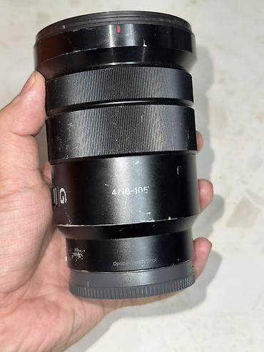 sigma art: Объектив Sony G E PZ 18–105mm F4 OSS (E-mount, APS-C) - Универсальный — 1