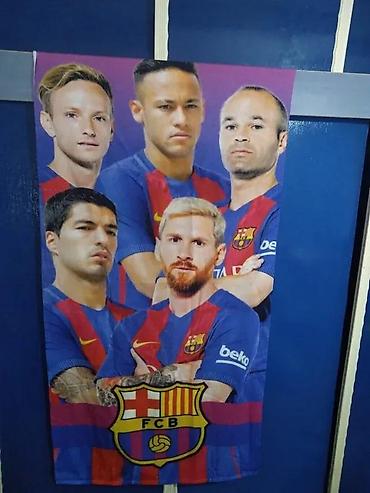 postamenti: BARCELONA FC PESKIR NOV STARI MODEL MESI, INIJESTA, NEJMAR | Cene — 1