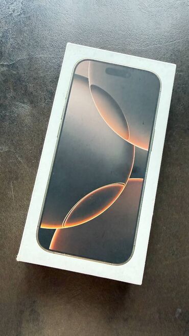 редми ремонт: IPhone 16 Pro, Колдонулган, 128 ГБ, Desert Titanium, Коргоочу айнек, Кабель, Куту, 100 %
