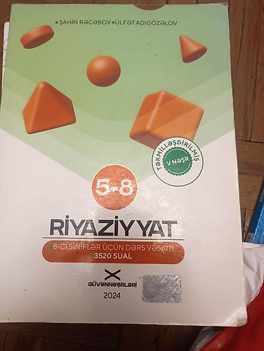 informatika codera 2026 pdf: Riyaziyyat 8-ci sinif, 2024 il — 1