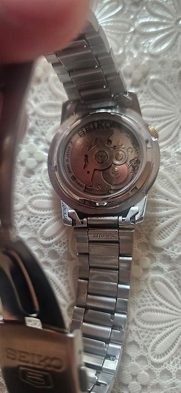 3d saat: Seiko 5 avtomatik qol saatı - Model: Seiko 5, Ref. SNXS79J1 (Cal — 5