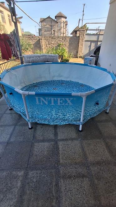sta su baseni: INTEX karkaslı çardaq/həyətyanı hovuz - Brend: Intex - Tip: karkaslı — 2