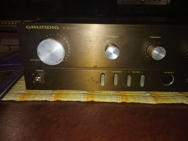 Pojačala i prijemnici: Grundig V2000 – stereo pojačalo - Klasik nemačkog brenda Grundig — 6