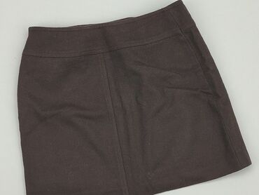spódnice ołówkowe brązowa: Skirt, XS (EU 34), condition - Good