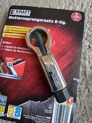 Ostali ručni alati: Razbijač matica (nut splitter) – ručni alat za brzo uklanjanje — 18
