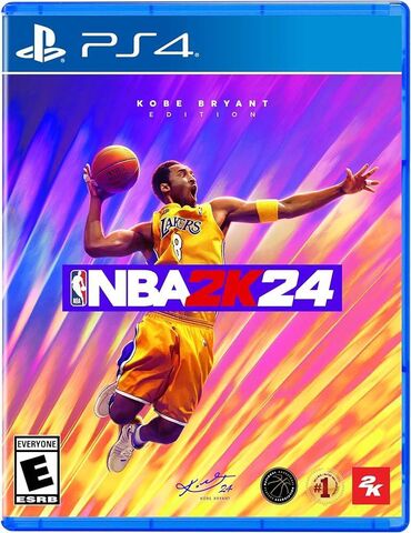 диски на сони плейстейшен 2: Оригинальный диск!!! NBA 2K24 Kobe Bryant Edition (PS4) –