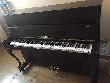 Musiqi alətləri: Pianino ZİMMERMANN Almaniya stehsalı. ideal vəziyyədə. Cadrılma və — 2