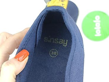 slip on 34: Sinsay, Sneakersy damskie, rozmiar 38 — 5