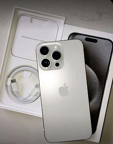IPhone 15 Pro Max, Колдонулган, 256 ГБ, Natural Titanium, Коргоочу айнек, Куту, Каптама, 87 % lalafo.kg да — 1 IPhone 15 Pro Max, Колдонулган, 256 ГБ, Natural Titanium, Коргоочу айнек, Куту, Каптама, 87 % — 1