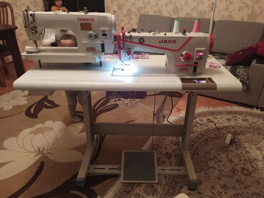 Yamata tikiş maşını. Yenidir. Çatdırılma və quraşdırılma pulsuzdur