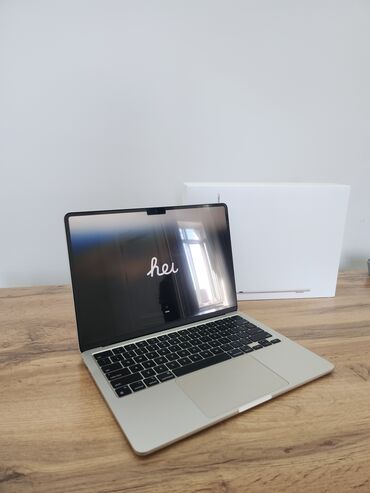 принтер в рассрочку: Ультрабук, Apple, 8 ГБ ОЭТ, 13.5 ", Жумуш, окуу үчүн, эс тутум NVMe SSD