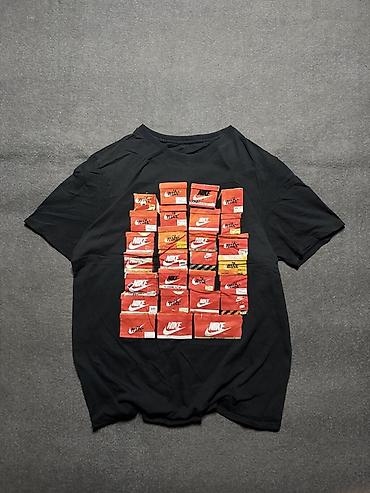 Futbolkalar: Futbolka, Nike, M, rəng - Qara — 1