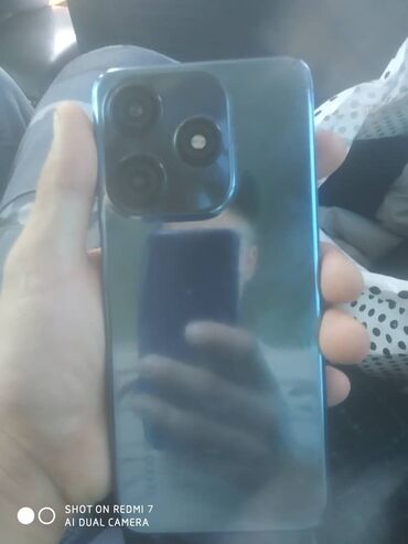 Tecno: Tecno Spark 10C, Б/у, 64 ГБ, цвет - Синий, 2 SIM, 1 SIM