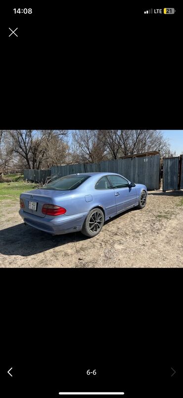 спортивные машыны: Mercedes-Benz CLK-Class: 2002 г., 3.2 л, Типтроник, Бензин, Купе