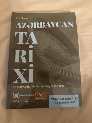test toplusu: Azərbaycan tarixi Güvən nəşriyyatl test toplusu