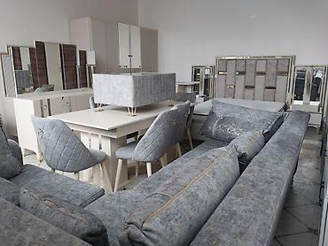 kamot guzgu: Mebel dəsti – qonaq və yataq otağı üçün tam komplekt Tərkib: - Yumşaq — 1