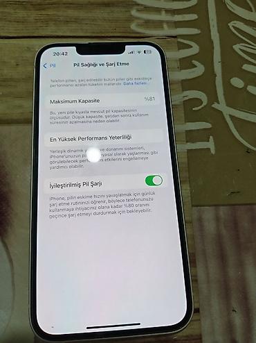 Apple iPhone: IPhone 13, 128 GB, Gümüşü, Face ID — 1