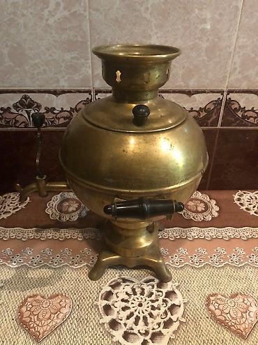 miss samovar: SSRİ vaxtının 3 litrlik elektrikli mis samovarı — 3