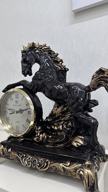 Часы для дома: Настольные часы Best Crafts с фигурой коня - Тип: кварцевые — 3