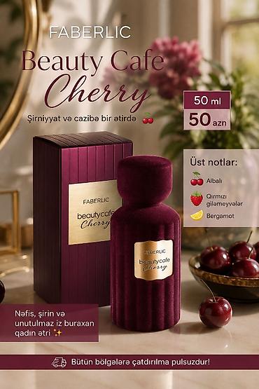 Faberlic Beauty Cafe Cherry – ətir - Həcm: 50 ml - Qiymət: 50 AZN -