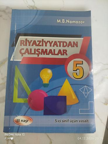 5: Məhsul: Riyaziyyatdan Çalışmalar – 5-ci sinif üçün vəsait Müəllif — 1