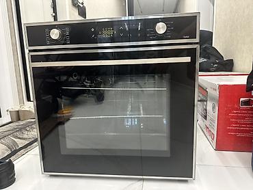 Quraşdırılan elektrik sobası – lot: Viotus - Ön panel: qara şüşə və