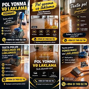 gree kondisioner 80 kv: Taxta polunuz yenidən parlasın! ✨🪚 Beyləqan və ətraf rayonlarda — 3