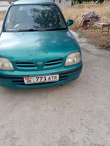 Унаа: Nissan Micra: 1998 г., Кол менен иштөөчү, Бензин, Хетчбек — 1