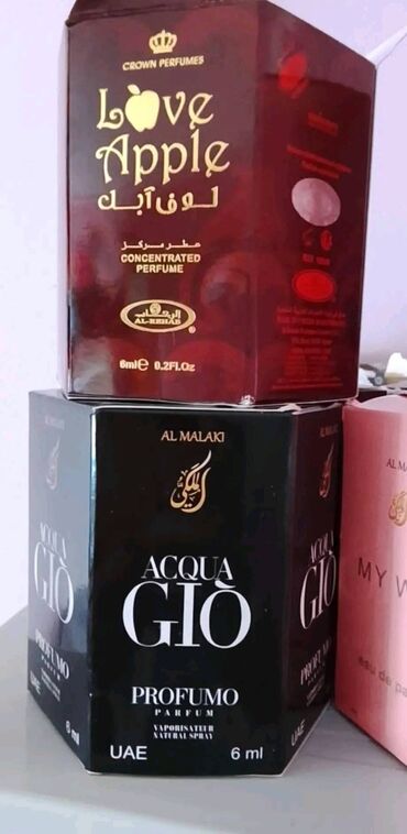 Ostalo: Uljani arapski parfemi 6ml
Cena: 750din
AKCIJA 💪💯 na lalafo.rs — 11 Ostalo: Uljani arapski parfemi 6ml
Cena: 750din
AKCIJA 💪💯 — 11