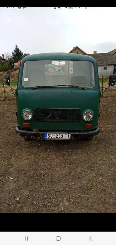 Kamioni: Zastava TAM laka teretna kiperska platforma - Zelena karoserija — 1