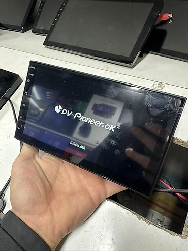 gps tracker: Автомагнитола DV-Pioneer.ok Y1 Mini 2+32 - Экран: 7", сенсорный - — 2