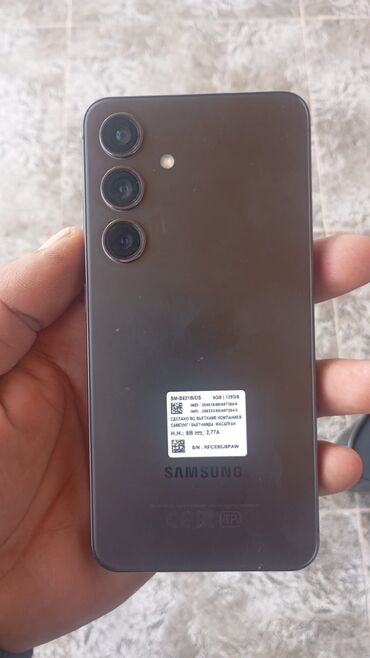 Elektronika: Samsung Galaxy S24, 128 GB, rəng - Qara, Barmaq izi