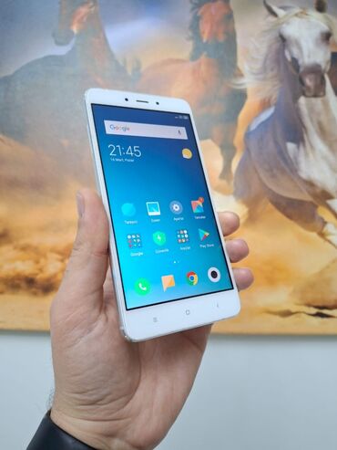 telefon işlənmiş: Xiaomi Redmi Note 4, 64 GB, rəng - Gümüşü, 
 Barmaq izi