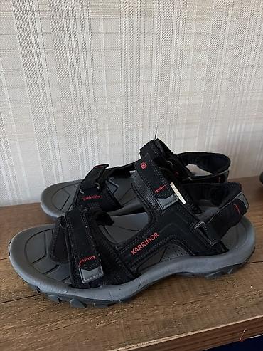 bağlı sandallar: Karrimor kişi sandaleti razmer 39 - Rəng: qara detallı, boz altlıq - — 2