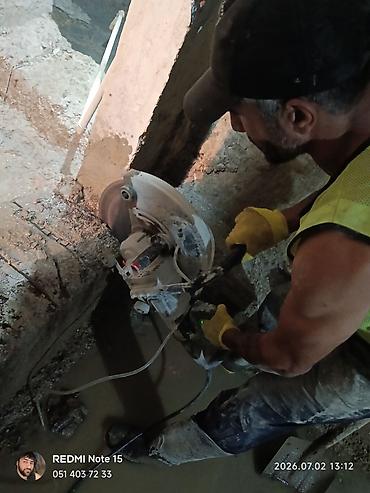 Beton işləri: Beton kəsmə xidməti - Divar, döşəmə və tavanlarda dəqiq və səliqəli — 6