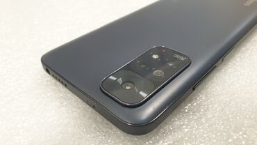 xiaomi телефоны: Xiaomi, Redmi Note 11, Б/у, 128 ГБ, цвет - Черный, 2 SIM