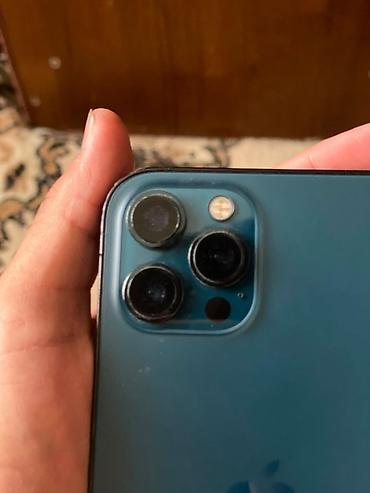 Apple iPhone: IPhone 12 Pro Max, Б/у, 128 ГБ, Pacific Blue, 77 % — 2