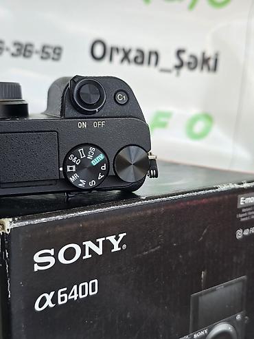 mini dv kamera: Sony Alpha a6400 Gəlmədir Azərbaycanda istifadə olunmayıb. Video və — 6
