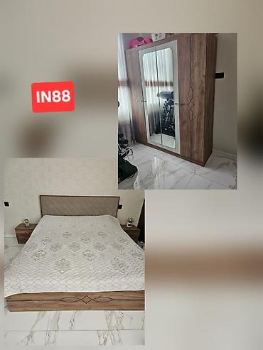 asılqan satılır: Yataq otağı dəsti satılır: taxt, tumba və dolab bir yerdə. - Taxt — 1