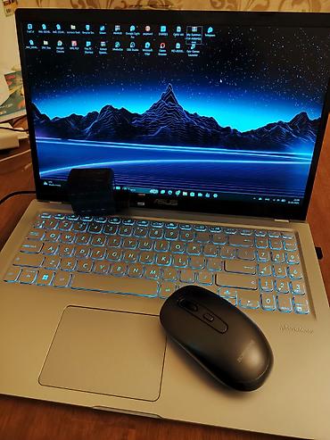 windows 11: ASUS noutbuk – 15.6" ekranlı, gümüşü korpuslu model - Ekran: 15.6" — 1