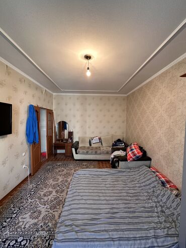 1 комнатная квартира токмок: 1 комната, 35 м², 105 серия, 4 этаж, Косметический ремонт