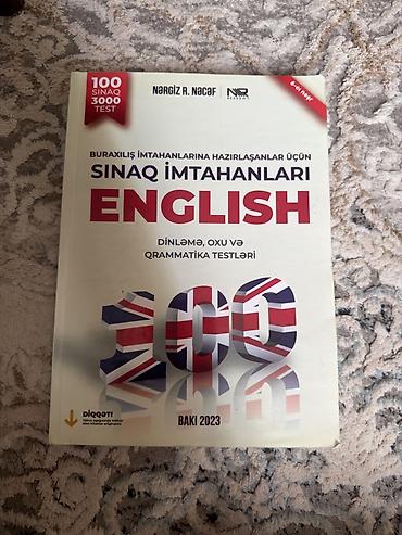 Kitablar və jurnallar: Buraxılış imtahanlarına hazırlaşanlar üçün **“Sınaq İmtahanları — 1