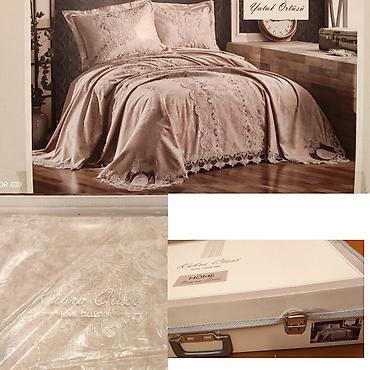 Текстиль: Kübra Class Home Collection – Home Premium Series yataq örtüyü dəsti — 1