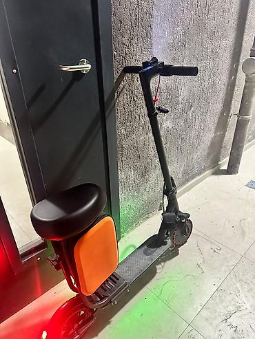 elektirikli bisiklet: Elektrik skuter – modelin üstündə siqnalı və pavarodnik hediye olunur — 2