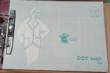 Krojenje odeće: Knjiga sa krojevima i šnitovima za šivenje – DOT pattern - Sadrži — 12