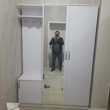 Dolablar: Yeni, Açılan, 2 qapılı Düz dolab, Qarderob, paltar dolabı — 12